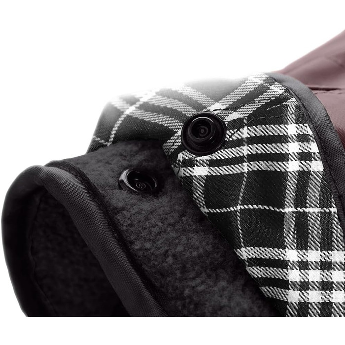 HUNTER Hundemantel Uppsala: рожевий теплий дощовик для собак, 2в1, розмір 35