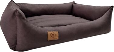 Крісло-лежанка для собак та котів Odol-Plu, 90x60 см, водонепроникне, коричневе