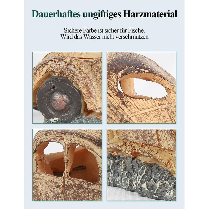 Декорації для акваріума Boxtech: штучні камені та рослини з полірезину