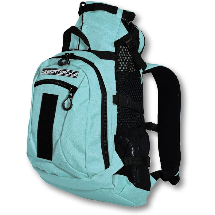 K9 Sport Sack рюкзак-переноска для собак, вентиляція, регульований, для малих і середніх порід, ветеринарне схвалення, сірий, розмір L
