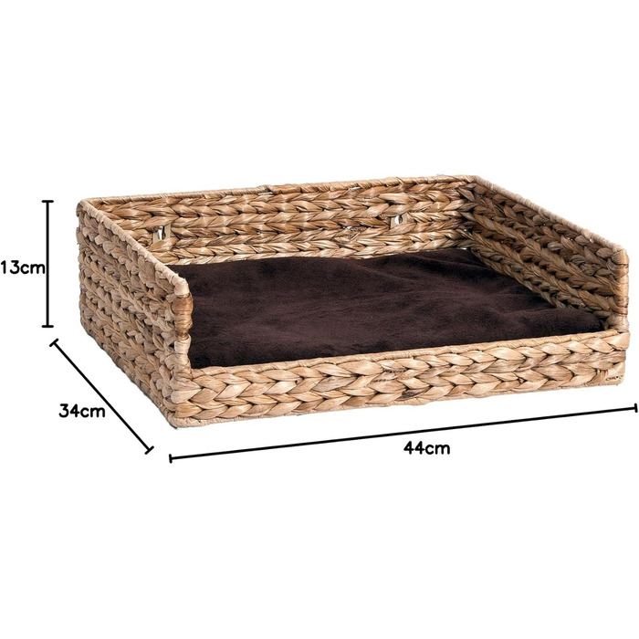 Лежанка для котів Karlie Banana Leaf De Luxe, 44 x 34 x 14 см