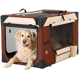 Будка для собак Karlie Smart Top De Luxe, 75×51×48 см, бежево-коричнева
