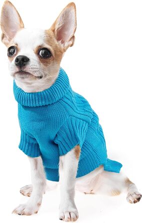 Пуловер для собак маленьких порід: теплий зимовий одяг для чихуахуа, йоркширського тер'єра та інших