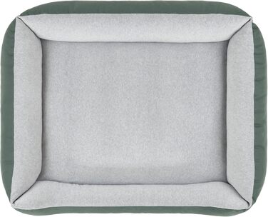 Крісло-лежанка для собак Doctor Bark GreenLabel XL (110x85 см) - Зелене, миється, з м'якого флусу