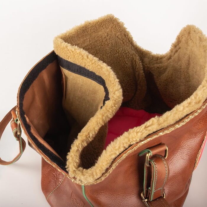 Сумка-переноска для собак Bonita, коричнева, універсальний розмір 45x30x27 см