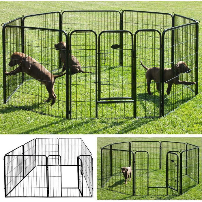 Вольєр для цуценят Petigi Tierlaufstall: безпечний простір для вигулу 80x80 см