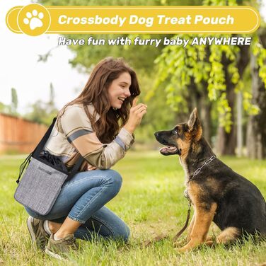 Трансформер для собак Abrimelodi: сумка-переноска, 2 годівниці, кишенька для ласощів, сіра