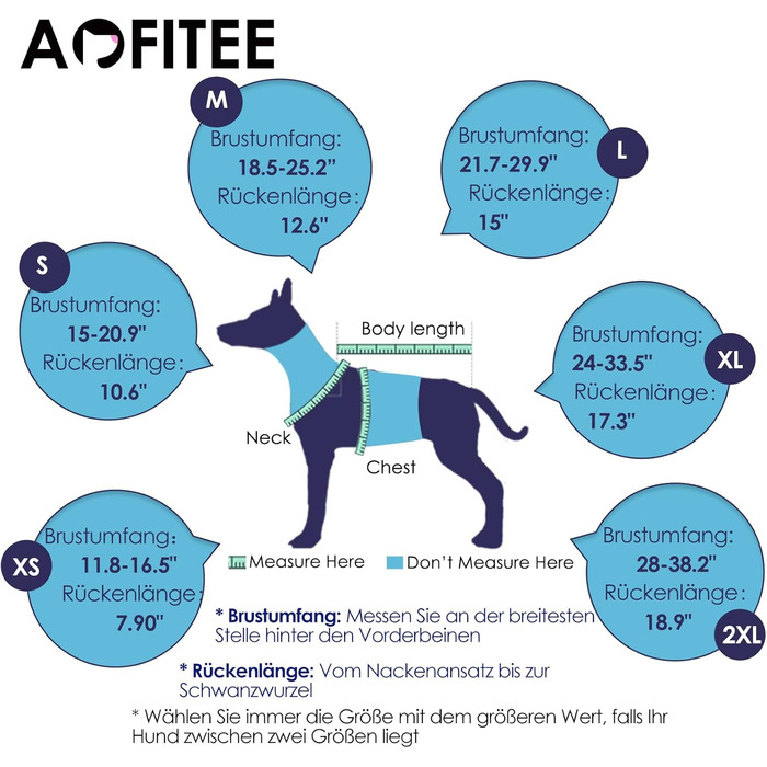 Спасальний жилет для собак AOFITEE XXL, великий розмір, з ручкою, світловідбиваючий, високоплавучий, для великих собак, блакитний