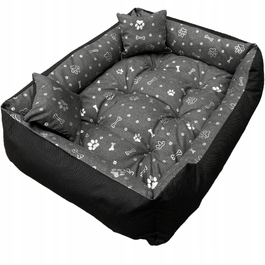 Вольєр для собак WBM Sewing, срібний, 115 см x 95 см