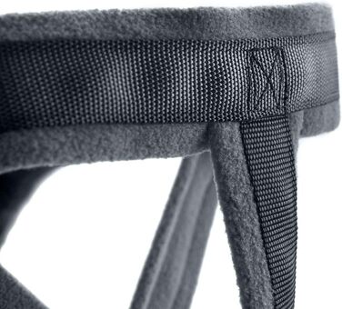 Шлейка для собак HUNTER LONDON COMFORT, дихаюча сітка 3D, 2-ступеневе регулювання, надійна застібка, міцна, легка та зручна в догляді, колір: антрацит, розмір: L/1