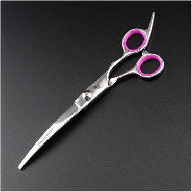 Професійна витончена ножиці для грумінгу собак та котів, 18 см, нержавіюча сталь, для грумін-салонів