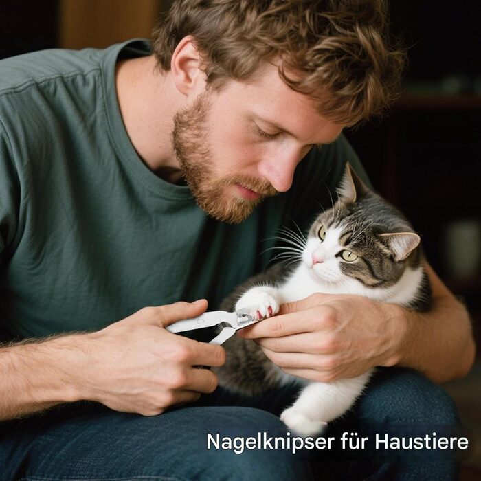 Триммер для нігтів собак з LED-підсвічуванням та акумулятором, для собак, цуценят, догляд за лапами, білий