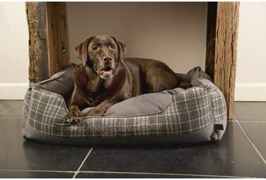 Лотте - лежанка для собак, сірий антрацит, 80x70x22 см