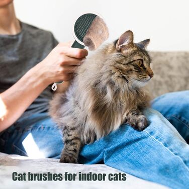 Зубна щітка для тварин | Щітка для видалення шерсті цуценят | Ергономічна щітка для грумінгу з функцією UV, кнопкою розблокування для щоденного догляду за шерстю тварин, зелена