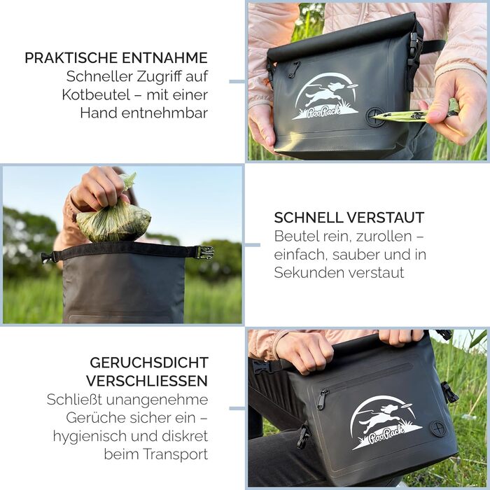 Таліас Лекерліташе – водонепроникна сумка для прогулянок з собакою з відділенням для герметичних відходів – сумка для дресирування собак, яку можна носити через плече або на поясі – сумка для корму та ласощів для собак