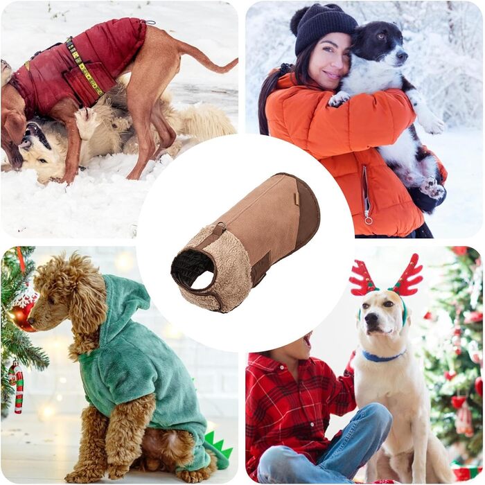 Зимовий теплий верхній одяг для собак, вітронепроникний, для холодної погоди, розмір XL