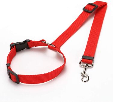 Авторемні безпеки для собак, 2 шт., регульовані, автокрісло для тварин, котів та собак, чорний, червоний, старий