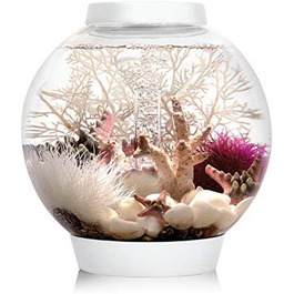 Акваріум біOrb CLASSIC 15 LED, 15 л, білий, комплект із LED підсвіткою та фільтром, акриловий