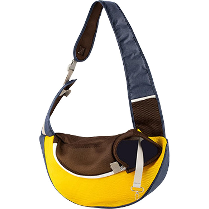 PETCUTE Сумка-переноска для собак, велика, хакі. Зручна переноска для цуценят та собак, з регульованою ручкою та безпечною шлейкою. Має передню кишеню та дихаючу сітку.