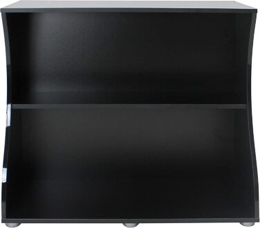 Тумба для акваріума Fluval Flex 123L, відкрита, чорна