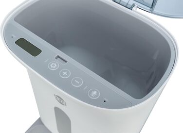Автоматична годівниця для котів/собак TRIXIE TX8 2.0 4.5 л біла/сіра (24x38x19 см)