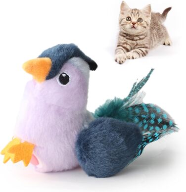 Інтерактивна іграшка для котів SuHaco GiGwi Melody Chaser: мишка з дзвоном, активується при русі