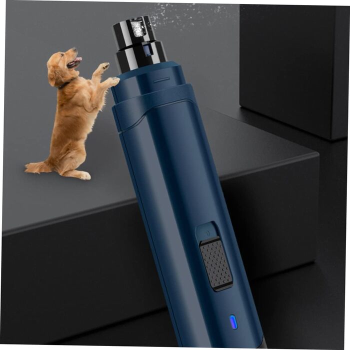 Автоматичний електричний точило для кігтів домашніх тварин BESPORTBLE USB - для собак та котів, тихий мотор, безпечне використання