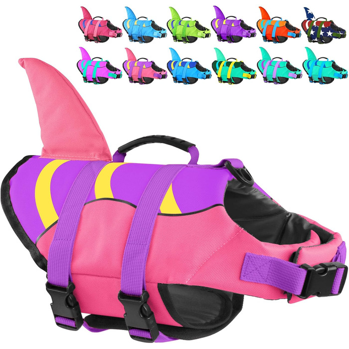 Жилет для собак Shark Fin від Fragralley: безпечне плавання та відпочинок на воді