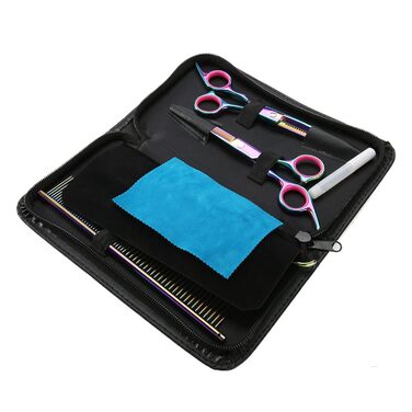 Професійна вигнута сепараторна ножиця для грумінгу собак та інших домашніх тварин