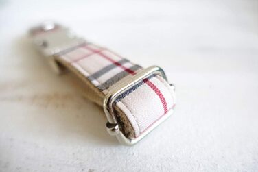 Нашийник для собак GearPro Nylon Khaki з металевою застібкою, регульований, розмір M (42-48 см)