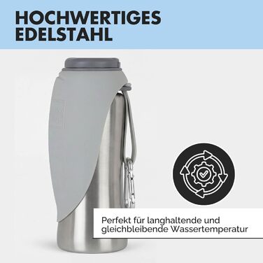 Paula Hundetrinkflasche 500 мл: портативна пляшка для води для собак | Пляшка для собак