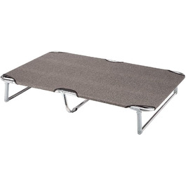 Ліжко для собак Ferplast Dream 115, 119x79 см, алюмінієвий каркас, тауп