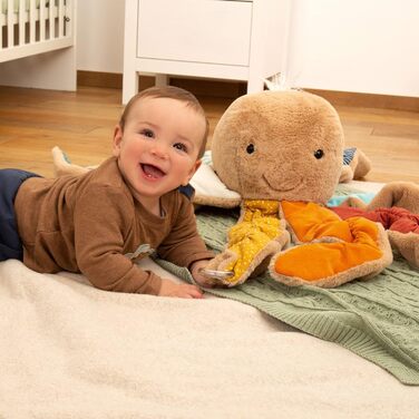 SIGIKID Активне подушечкове ліжечко для іграшок Собака для малюків, 3 місяці, бежевий/кремовий, 1 шт.