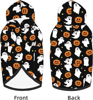 Костюм на Хелловін для собак, пуловер, толстовка з кишенею, розмір L, для середніх та великих собак