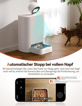 Автоматичний кормушка для котів FEELNEEDY з додатком