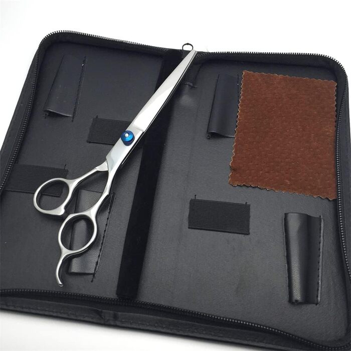 Набір професійних ножиць для грумінгу тварин зі сталі, 7.0 дюймів, для собак та котів