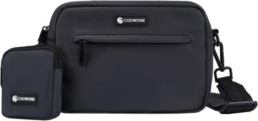 Сумка для ласощів для собак COOWONE, водонепроникна, з дозатором кульок, для прогулянок та тренувань (темно-сірий)