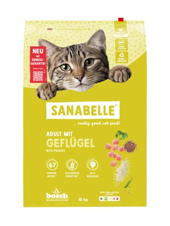 Сухий корм для собак Sanabelle Classic Lachs (Лосось) та Geflügel (Птиця), преміум-клас