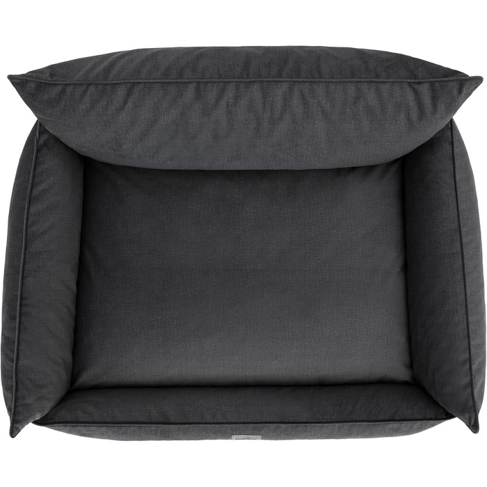 Лежанка для собак та котів, лежанка-софа, лежанка для тварин, лежанка для собак, 64 x 49 см, бежева, еко-льон