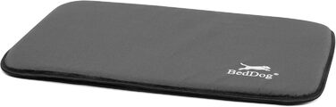Килимок для собак BedDog® CORA - комфортне лежання з Cordura, міцний, великий розмір, M (60x40 см), чорний, SALAMANCA (антрацит)