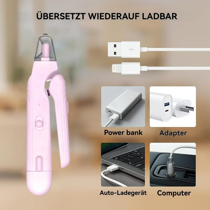 LED-крила для стрижки кігтів собак і котів - 2-в-1, безпечна грумінг-крила з підсвічуванням