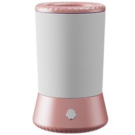 Автоматичний мийка лап для собак, USB-мийка лап, перезаряджувана мийка лап для собак, білий/рожевий колір