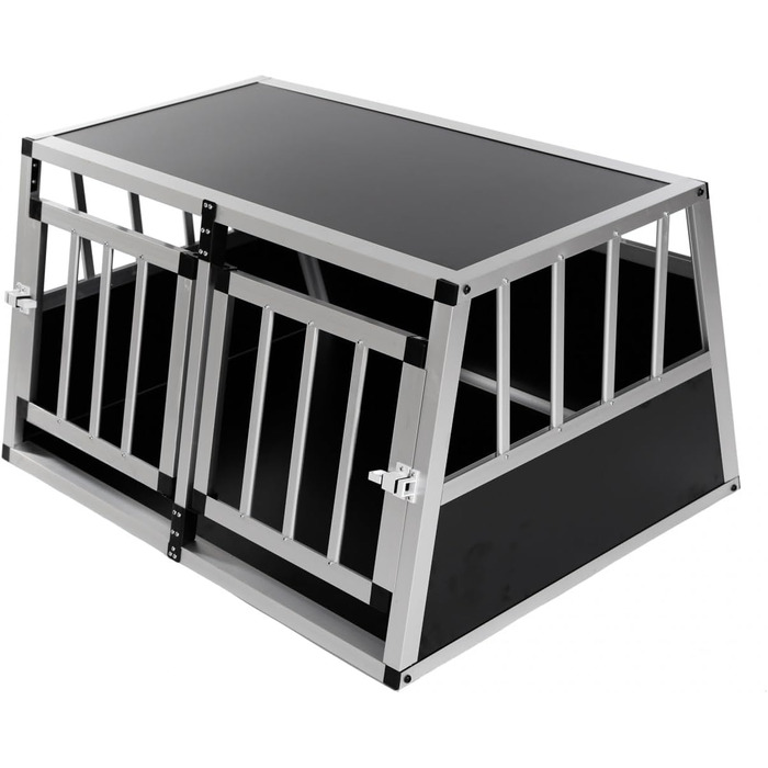 Кіяж для собак MaxxPet: переноска для авто, велика (89x69x50 см), алюмінієва