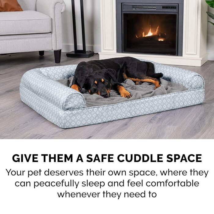 Кішечка Furhaven Trail Pup: зручне подорожнє ліжко для собак маленьких порід, з сумкою, водостійке, компактне, розмір S (76x51x15 см)