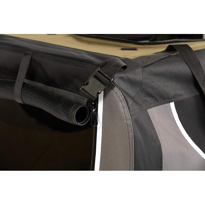 Транспортна переноска для собак та котів, 91х64х64 см, оливковий колір