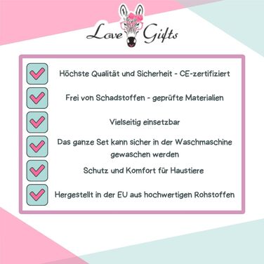 М'яке подушко-ліжко для собак Love Gifts® | Ортопедичне ліжко для собак середніх та маленьких порід | Рожевий колір