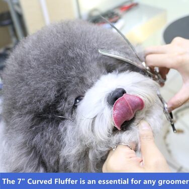 Ножиці для грумінгу собак HASHIMOTO, 42 зубці, 50% витончення, 17.8 см, легкі, для швидкого видалення об'єму та природного вигляду