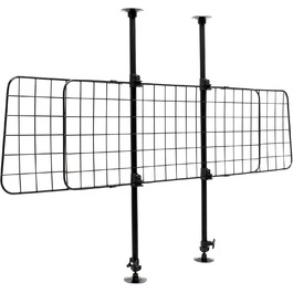 Сітка для собак у багажник Wiltec, регульована, 72-136 см (висота), 118-128,5 см (ширина)