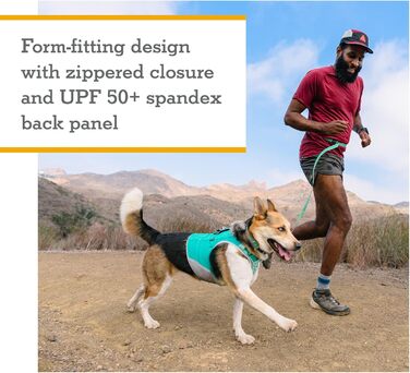 Охолоджуючий жилет для собак Ruffwear Swamp Cooler Zip, XXS, бірюзовий