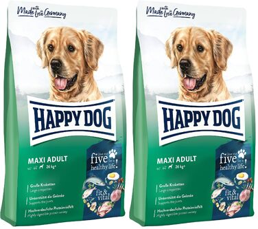 Корм для собак Happy Dog fit & vital Light, низькокалорійний сухий корм для дорослих собак, 4 кг